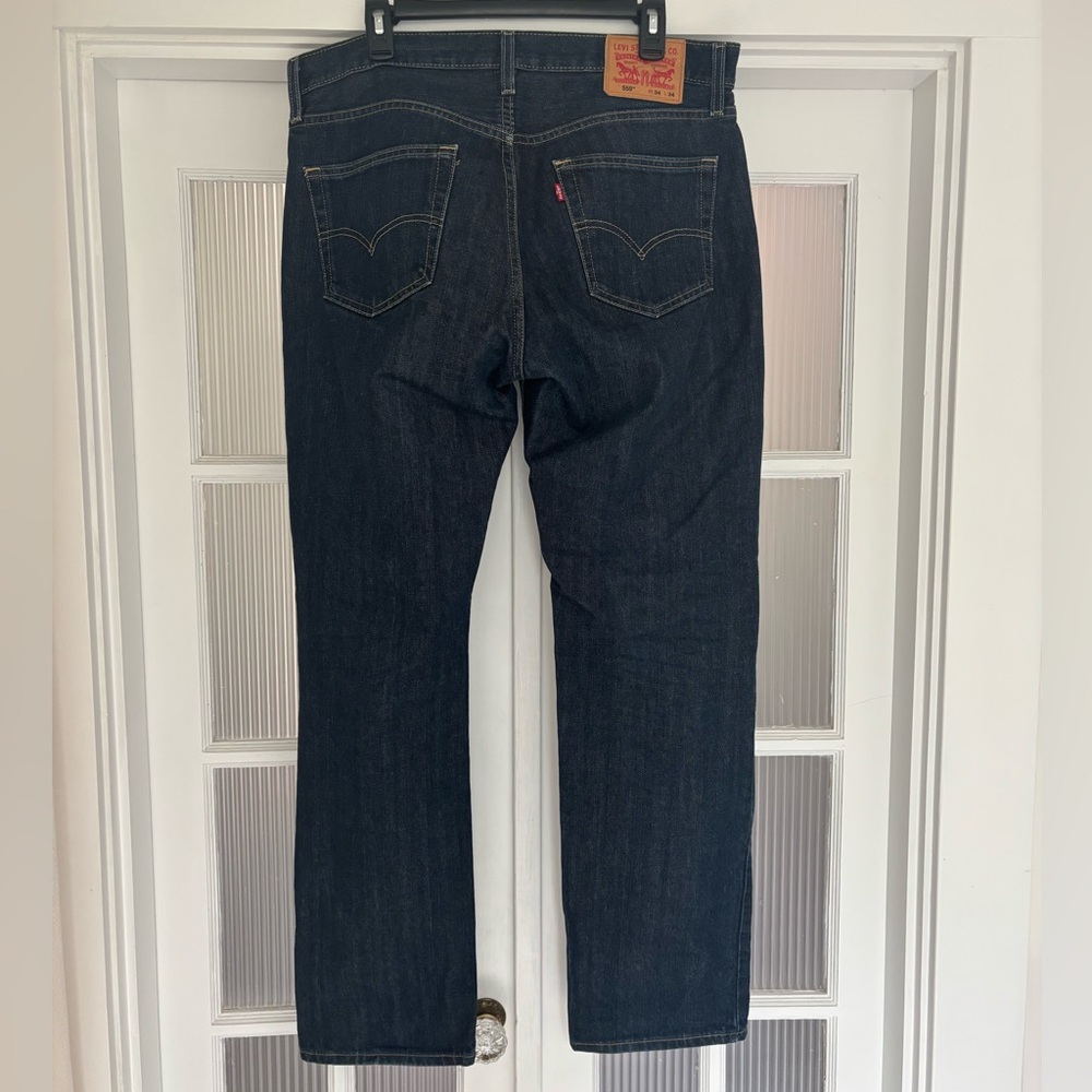 Levi Jeans 34x34 Men’s dark wash denim